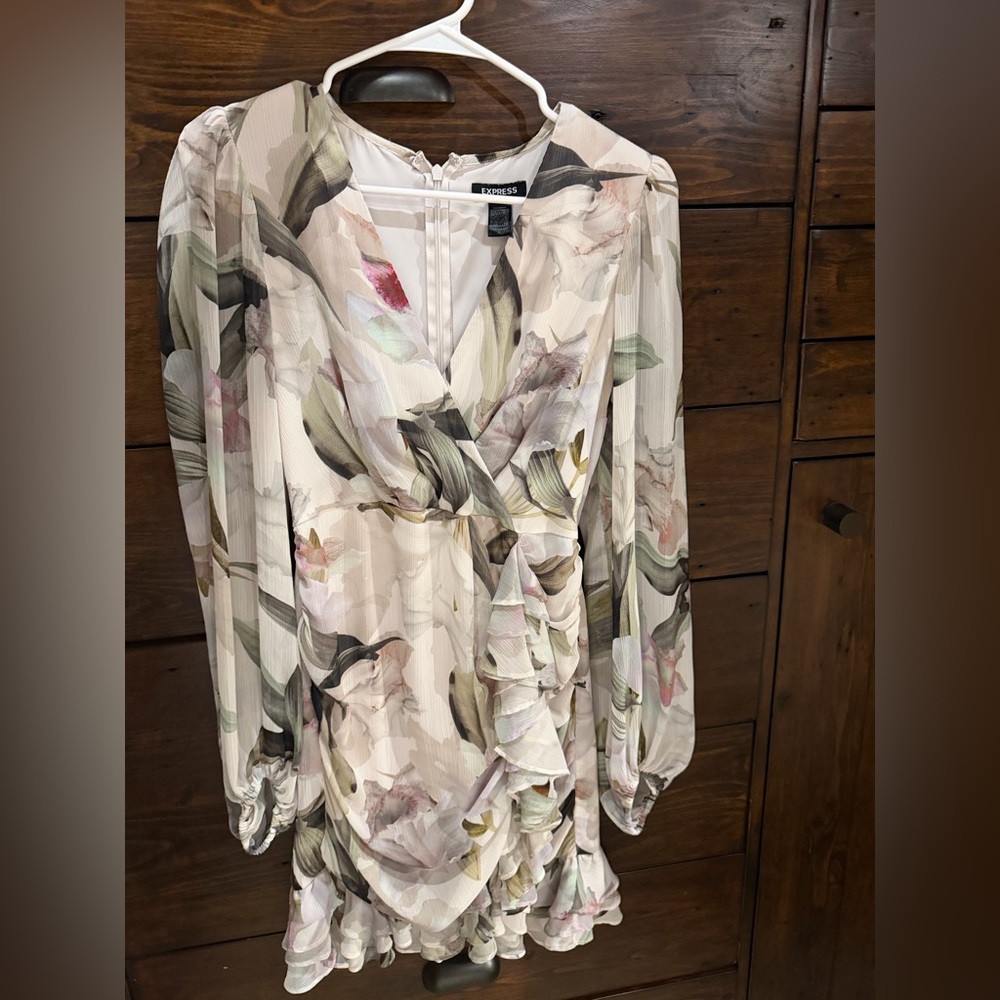 Floral Dress from Express